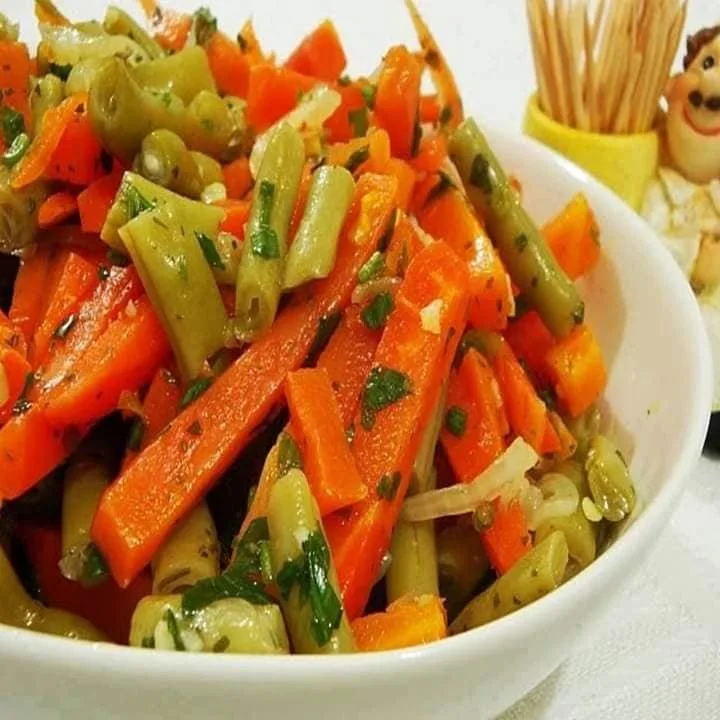 Salada de Vagem com Cenoura